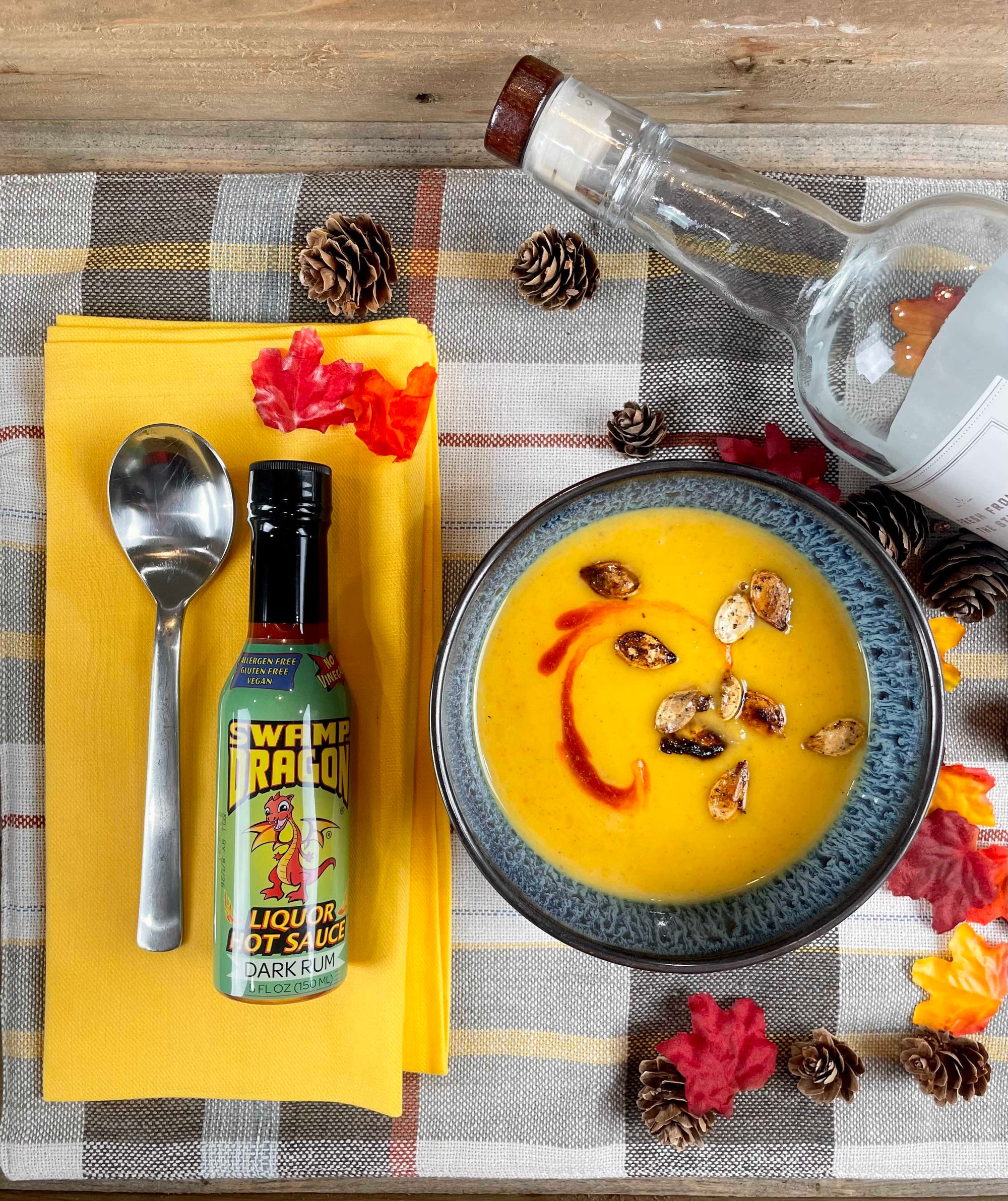 Our Swamp Dragon Pumpkin Soup!