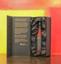 Single bottle of Swamp Dragon's 2nd Edition Private Reserve shown in its open box